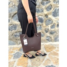 Just Polo Kadın Yeni Sezon Yumuşak Deri Lüks El Çantası Shopper