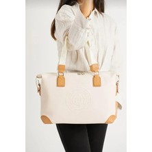 Just Polo Kadın Yeni Sezon Büyük Boy Lüks El ve Omuz Çantası Shoulder Bag Ebat: 33 x 40 cm