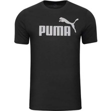 Puma Ess No. 1 Logo Tee Koyu Gri Erkek T-Shirt 682533-44