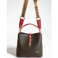 Just Polo Kadın Günlük Kullanıma Uygun Şık El ve Omuz Çantası Shoulder Bag
