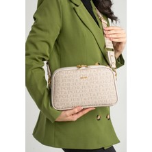 Just Polo Kadın Taş Orta Boy Şıklığı ve Konforu Buluşturan Omuz Çantası Shoulder Bag 342053MH