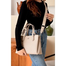 Just Polo Kadın Yeni Sezon Kabartma Desenli El ve Omuz Çantası 234113MH