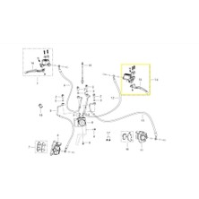 Qj LTM125/VPS125 Arka Fren Kolu Kütüklü