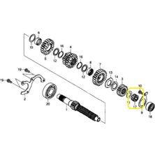 Jawa 500X Şanzıman Masura  Bilyası