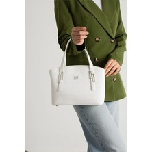 Just Polo Kadın 3 Bölmeli Lüks El ve Omuz Çantası Ebat : 26 x 20 cm