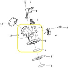 Qj SRK125R Emme Manifoltu
