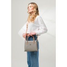 Just Polo Kadın Omuz ve El Çantası Suni Deri Modern Tasarım Şık Görünüm ile Günlük Kullanıma Uygun