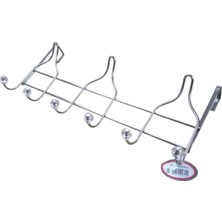 Royaleks Group Enfa Amerikan Kapı Arkası Askı 6lı - Krom Royaleks-Ka-06