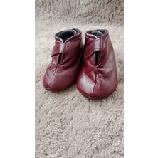 FıtıfıtıBebe Deri Patik Makosen Kuzu Derisi Kreş Patiği 17-18-19 Numaralar Için Uygundur