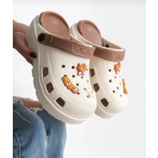 Pln Shoes Masaj Tabanlı Yüksek Ölçekli Hastane Aşçı Hemşire Doktor Terliği Cross