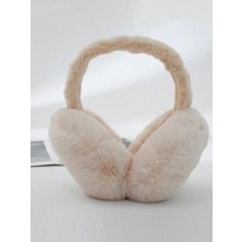 Katlanır Peluş Tüylü Kışlık Kulaklık, Rahat ve Şık Tasarım