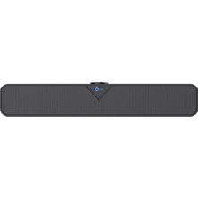 DS102 Kablosuz Bluetooth + Aux 6W Soundbar Taşınabilir Hoparlör Siyah