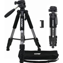 Profesyonel Q111 Taşınabilir 5kg Taşıma Kapasiteli 139,7CM Alüminyum Gri