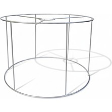 Hobilen Silindir Avize Iskeleti Metal - 40 cm - E27 Duy Uyumlu