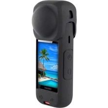 Insta 360 X4 X5 Uyumlu Silikon Kılıf Koruma Kılıfı Soft Case