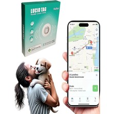 Çeliktech Lucid Tag – Çocuklar, Evcil Hayvanlar ve Kişisel Eşyalar Için Taşınabilir Gps Konum Belirleyici