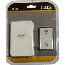 Feyza Design Kablosuz Kapı Zili Beyaz, Kolay Kurulum ve Güçlü Ses Özelliği