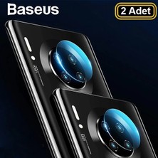 OEM Baseus Huawei MATE30/MATE30 Pro Kamera Koruyucu Kırılmaz Cam  2ADET SET-(5775) - ME0028-5VE6A2