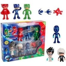 Pjmasks Pj Maskeliler 10LU Oyuncak Setiniz 1nci Kalite