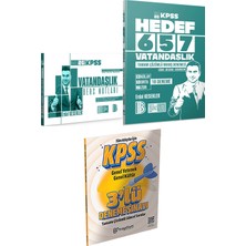 Benim Hocam Yayınları 2026 Kpss Vatandaşlık Ders Notları Hedef 657 Vatandaşlık 18 Deneme - 3 Deneme