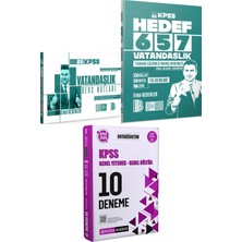 Benim Hocam Yayınları 2026 Kpss Vatandaşlık Ders Notları Hedef 657 Vatandaşlık 18 Deneme - 2026 Kpss Ortaöğretim Çözümlü 10 Deneme