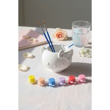 Çiçekli Atölye Hello Kıtty Kalemlik Boyama Seti Çocuk Etkinlik