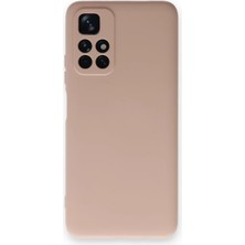 Lims Store Newface Xiaomi Redmi Note 11T Kılıf Nano Içi Kadife Silikon - Pudra
