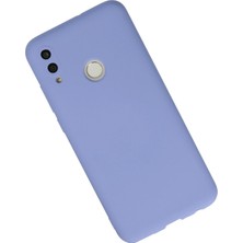Lims Store Newface Huawei P Smart 2019 Kılıf Nano Içi Kadife Silikon - Lila