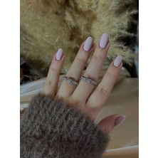 MonCherietr Glıtz Zirkon Minimal Taşlı Yüzük