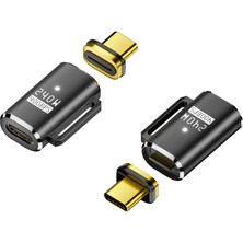 240W Pd3.1 Manyetik Usb-C Adaptör | 40GBPS Usb4.0 Veri Aktarımı | Tam Fonksiyonlu ve Çok Yönlü Otget