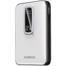 10.000 Mah 15W Standlı Manyetik Powerbank Beyaz Pb-90