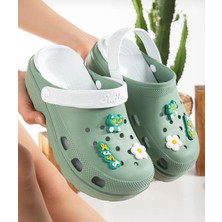 Pln Shoes Masaj Tabanlı Yüksek Ölçekli Hastane Aşçı Hemşire Doktor Terliği Cross