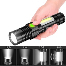 Evolvera Pro F-28A Şarjlı Mıknatıslı El Feneri