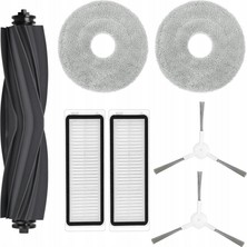 Srfn Ticaret Xiaomi L10/L10S/L20/L10 PRO/L20 Robot Süpürgeler ile Uyumlu Aksesuar Seti (Beyaz) - 7 Parça