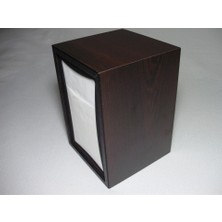 Tonka Peçetelik Ahşap Dik Koyu Venge 10'lu