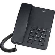 TM140 Siyah TM140 Siyah Kablolu Telefon, Siyah