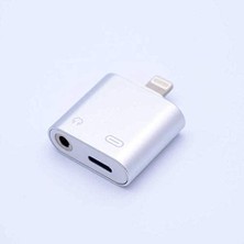 Heartz Için Kulaklık Adaptörü 2si1 Arada Lightning Jak 3,5 mm Kulaklık Bağlantısı Şarj Skartı Dönüştürücü Bir Çıkışı Iki Yaparak Hem Şarj Etmenizi Hem Kulaklık Veya Aux Kullanabilmenizi Sağlar No 178
