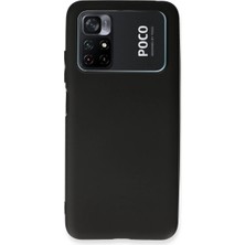 Evolvera Xiaomi Poco M4 Pro 4g Kılıf First Silikon - Siyah