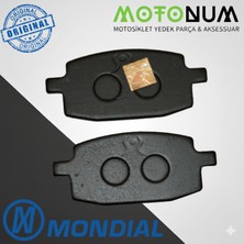 Motonum Mondial Tt 50 Ön Fren Balata Takımı MDL0003