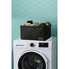 Luxway Home Büyük Boy Dolap Içi Çamaşır Çocuk Odası Oyuncak Düzenleyici Katlanır Saklama Sepeti