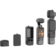 Dji Osmo 3 Uyumlu Silikon Kılıf Koruma Kılıfı Soft Case 3 Parça