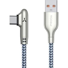 Pdateknoloji 5A Type-C Data ve Şarj Kablosu 1m PD-B62A