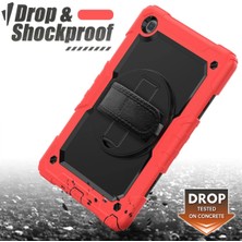 Lims Store Newface Samsung Galaxy T500 Tab A7 10.4 Kılıf Pars Tablet Kapak - Kırmızı