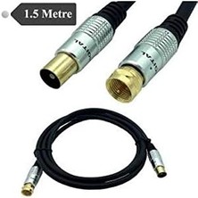 HY-P580, 9.5 Tv M To 9.5 Tv M Anten Kablosu,1.5 M, Beyaz