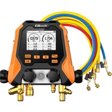 Elitech MS-870S Dijital Manifold ( Hortum Dahil )