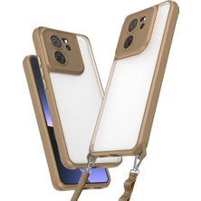 Evolvera Xiaomi Mi 13T Pro Kılıf Penta Silikon Kılıf - Çöl Titanyum