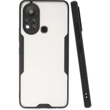 Evolvera Infinix Hot 11S Kılıf Platin Silikon - Siyah