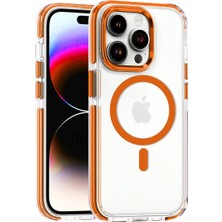 Evolvera Joko Iphone 15 Pro Max Bella Magsafe Kapak - Turuncu