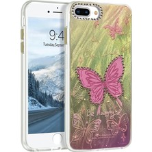 Lims Store Newface Iphone 7 Plus Kılıf Blade Aynalı Desenli Kapak - Desen 5