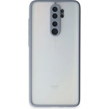 Lims Store Newface Xiaomi Redmi Note 8 Pro Kılıf Montreal Silikon Kapak - Gri